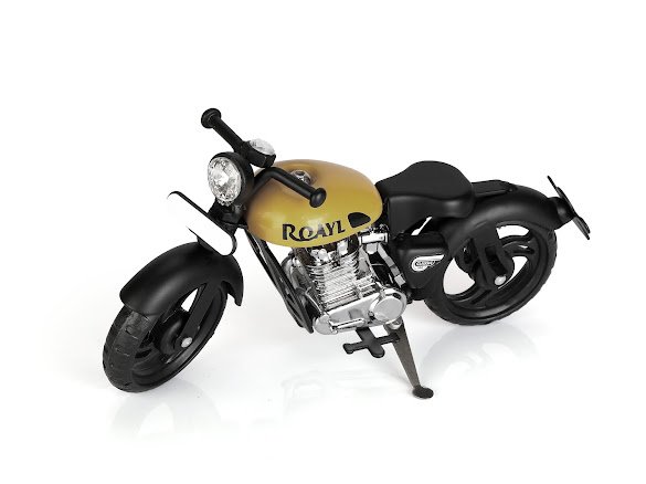 Handcrafted Antique Metal Miniature Bike