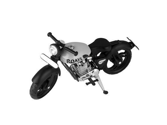 Royal Metal Bike - Silver Chrome