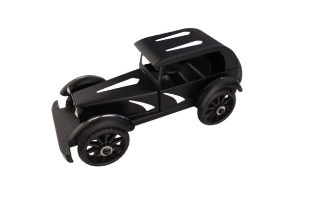 Black Vintage Car
